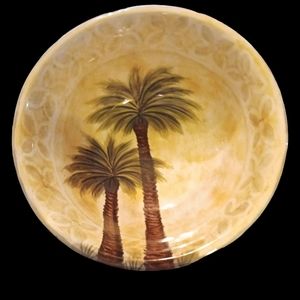 15 in.deep Bellagio hand painted Tabletops Collection Bowl